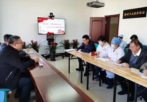 强基提质，红桃视频
党委书记深入东部党支部联系点指导工作