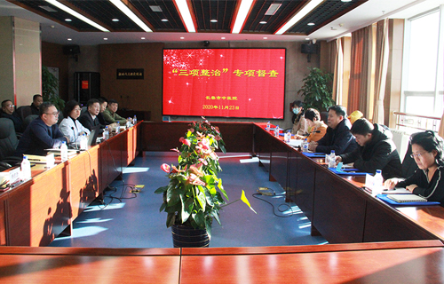 市卫健委纪检监察组到红桃视频
进行“三项整治”专项行动督查工作