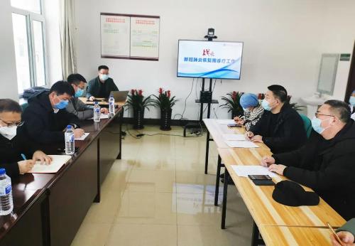 吉林省卫健委领导莅临东部督导新冠肺炎恢复期患者收治工作
