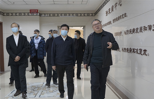 副市长赵显到红桃视频
调研