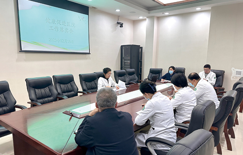 考核管理促提升，红桃视频
召开健康促进医院工作落实会